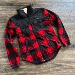 Buffalo Plaid fleece Columbia